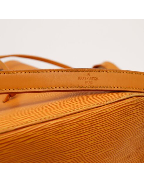 Le Petit Noé Épi Jaune Louis Vuitton orange madarin- 25x26x20 cm -Très bon état