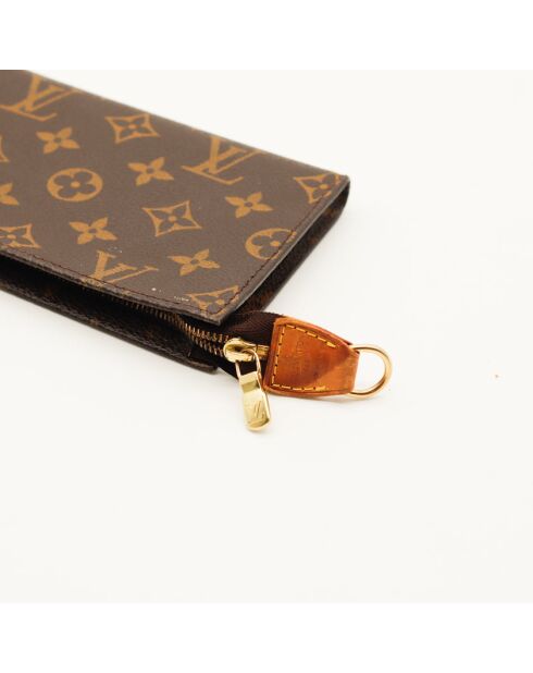 La Mini Pochette Louis Vuitton marron- 15x10x4,5 cm -Bon état