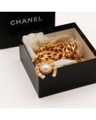 La cintura Chanel Gold Pearl - 87 cm (lunghezza) - Ottime condizioni