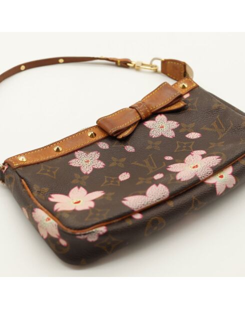 La Pochette Accessoires Murakami Louis Vuitton marron- 21.0x13.0x3.5 cm -Bon état