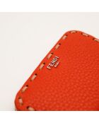 Le Mini portefeuille Peekaboo Fendi Orange- 13x8 x2 cm - Neuf