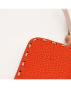 Le Mini portefeuille Peekaboo Fendi Orange- 13x8 x2 cm - Neuf