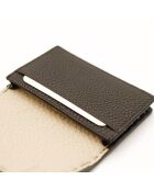 Le Porte-cartes Selleria Fendi marron - 10,8x7,3x1 cm - Neuf