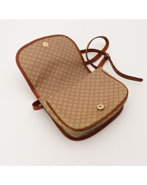 The Celine Macadam Umhängetasche hellbeige - 22x18x7 cm - Guter Zustand