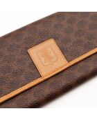 Portafoglio lungo The Macadam Celine Brown - 17x9 cm - Buone condizioni