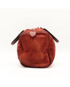 Le Boston Daim Rouge Dior rouge - 30x20 cm - Etat correct