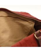 Le Boston Daim Rouge Dior rouge - 30x20 cm - Etat correct