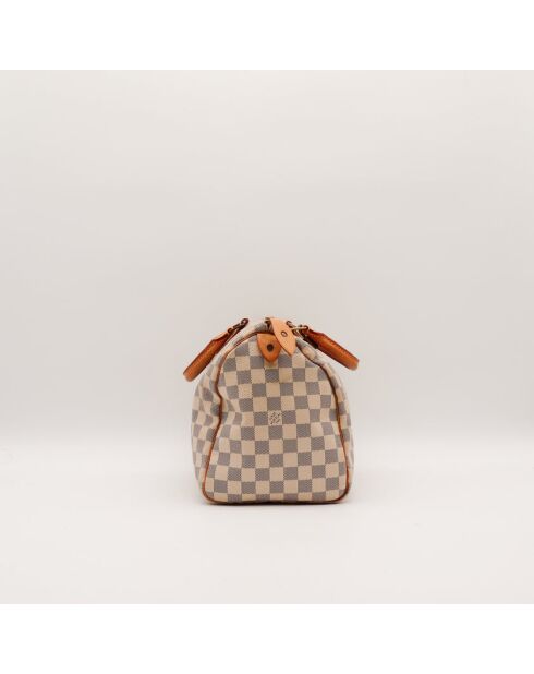 The Speedy 30 Damier Azur Louis Vuitton beige claro - 30x21x17 cm - Muy buen estado