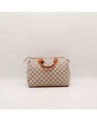 The Speedy 30 Damier Azur Louis Vuitton lichtbeige - 30x21x17 cm - Zeer goede staat