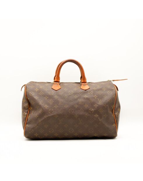The Speedy 40 Louis Vuitton marrone scuro - 40x26x23 cm - Ottime condizioni