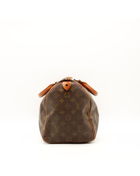 The Speedy 40 Louis Vuitton marrone scuro - 40x26x23 cm - Ottime condizioni
