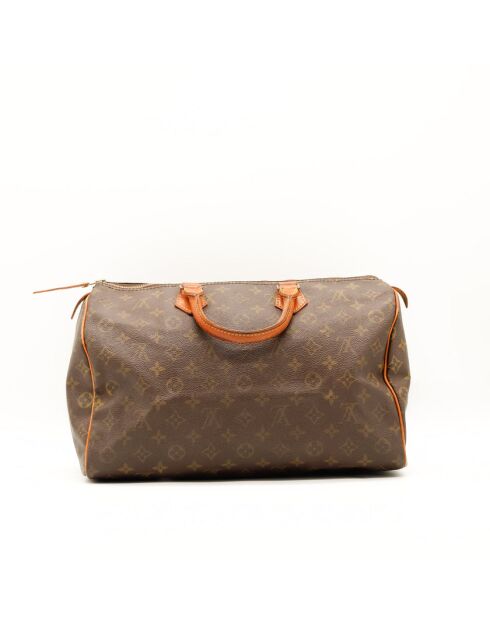 The Speedy 40 Louis Vuitton marrone scuro - 40x26x23 cm - Ottime condizioni