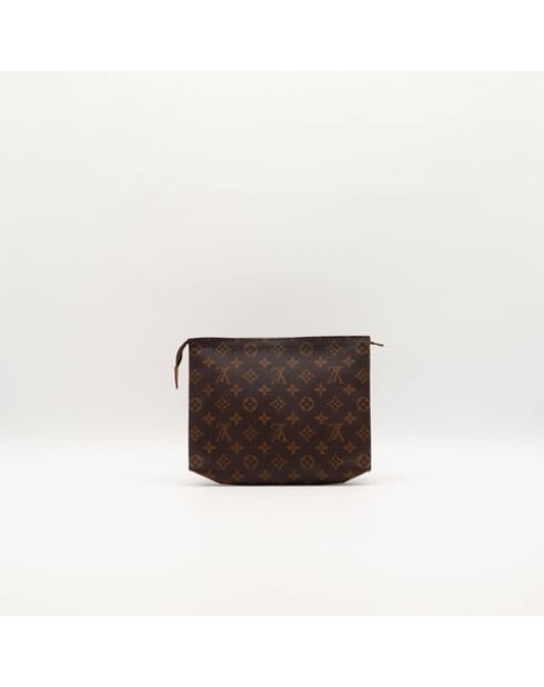 La Pochette Toilette 26 Louis Vuitton marron- 26x20 cm -Bon état