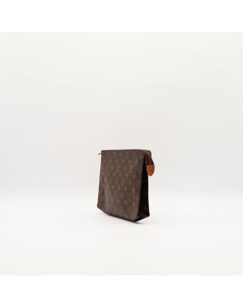 La Pochette Toilette 26 Louis Vuitton marron- 26x20 cm -Bon état