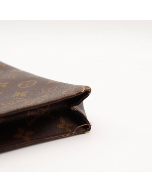 La Pochette Toilette 26 Louis Vuitton marron- 26x20 cm -Bon état