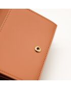 Portafoglio rosa Fendi Diamonds - 10x8x4 cm - Nuovo