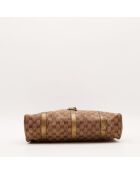 La Jackie Gucci marrone - 45x40x15 cm - Buone condizioni con diversi segni visibili di usura