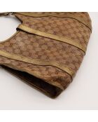 La Jackie Gucci marrone - 45x40x15 cm - Buone condizioni con diversi segni visibili di usura