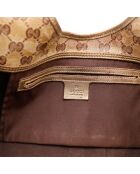 La Jackie Gucci marrone - 45x40x15 cm - Buone condizioni con diversi segni visibili di usura