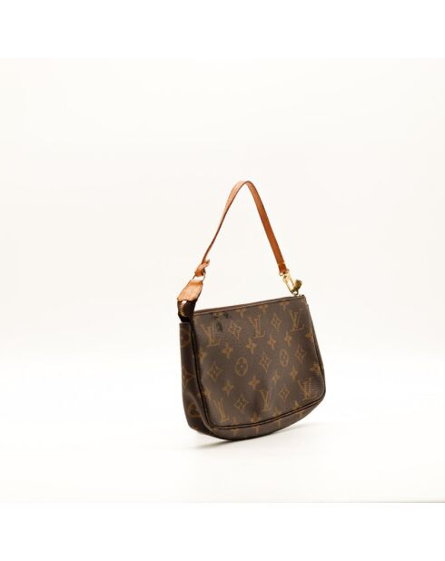 Custodia per accessori Louis Vuitton marrone scuro - 21x13x3,5 cm - Ottime condizioni