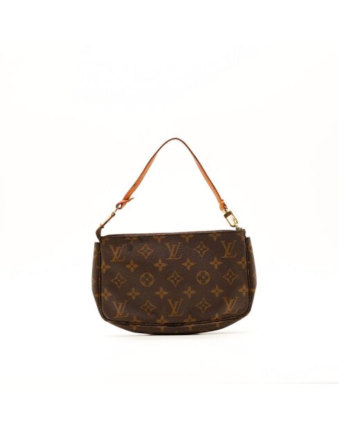 Custodia per accessori Louis Vuitton marrone scuro - 21x13x3,5 cm - Ottime condizioni