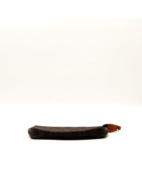 Custodia per accessori Louis Vuitton marrone scuro - 21x13x3,5 cm - Ottime condizioni