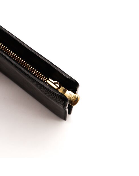 La Pochette Épi Louis Vuitton noir - 26x18 cm - Bon état