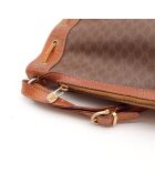 Der dunkelbraune Eimer Celine Macadam - 28x21x14 cm - Mehrere sichtbare Gebrauchsspuren