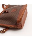 Der dunkelbraune Eimer Celine Macadam - 28x21x14 cm - Mehrere sichtbare Gebrauchsspuren