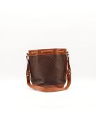 Der dunkelbraune Eimer Celine Macadam - 28x21x14 cm - Mehrere sichtbare Gebrauchsspuren