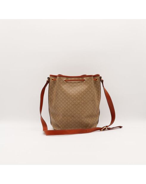 Le Seau Celine Macadam Beige- 22x29x16 cm -Bon état