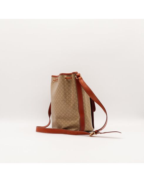 Le Seau Celine Macadam Beige- 22x29x16 cm -Bon état