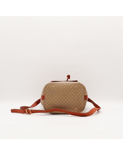 Le Seau Celine Macadam Beige- 22x29x16 cm -Bon état