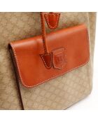 El cubo Celine Macadam de color beige, 22 x 29 x 16 cm, en buen estado