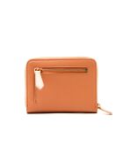 Cartera rosa con cremallera The Fendi Diamonds, 9 x 12,5 x 2 cm, nueva