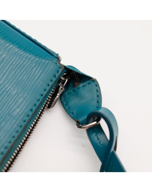 La custodia per accessori Epi blu Louis Vuitton - 21x13x3,5 cm - Ottime condizioni