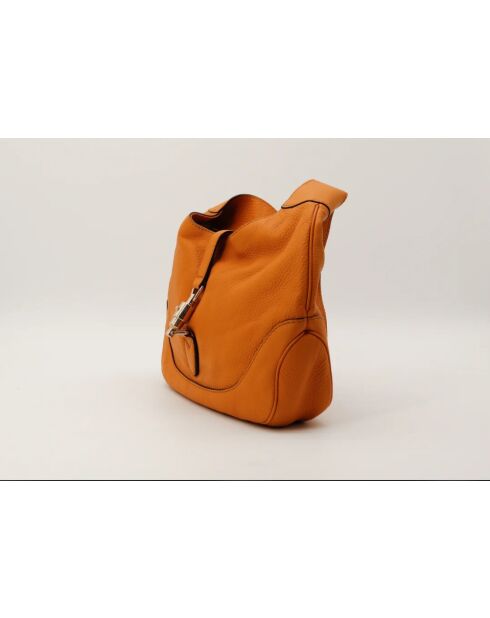 La nuova Jackie Gucci in pelle arancione - 35,5x26x7 cm - Ottime condizioni