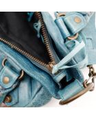 Le First Balenciaga Bleu- 32x18x5 cm -Très bon état