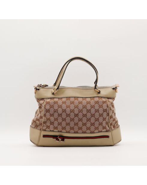 Le Mayfair Gucci beige- 30x25 cm -Très bon état