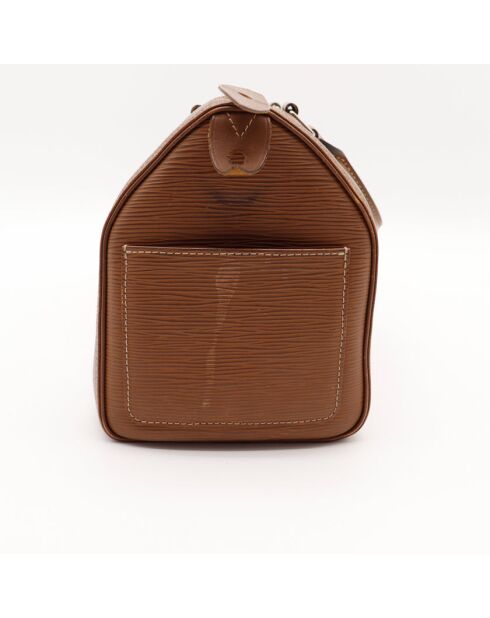 The Speedy 30 Épi granate Louis Vuitton Maroon- 30x21x17 cm - En buen estado con varios signos visibles de desgaste