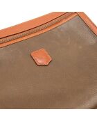 La Pochette Celine Cuir Dragonne- 28x23 cm -Bon état