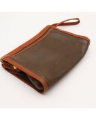 La Pochette Celine Cuir Dragonne- 28x23 cm -Bon état