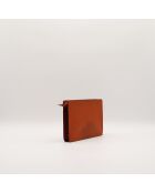 La custodia Louis Vuitton Epi marrone - 26x18 cm - Buone condizioni con diversi segni visibili di usura