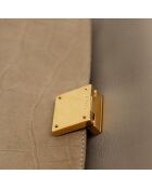 Das Trapez Celine grau - 24 x 33 bis 48 cm (Flügel ausgebreitet) 15 cm - Guter Zustand