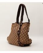 The Pelham Gucci bruine draagtas - 38x23x10 cm - Zeer goede staat