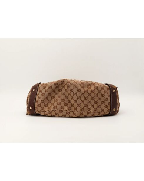 The Pelham Gucci bruine draagtas - 38x23x10 cm - Zeer goede staat