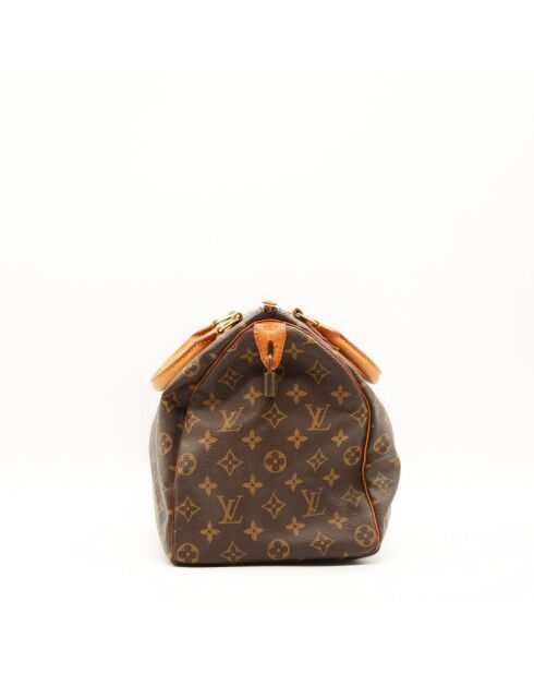 The Speedy 35 Louis Vuitton marrone scuro - 35x23x18 cm - Buone condizioni