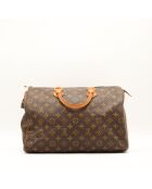 The Speedy 35 Louis Vuitton marrone scuro - 35x23x18 cm - Buone condizioni