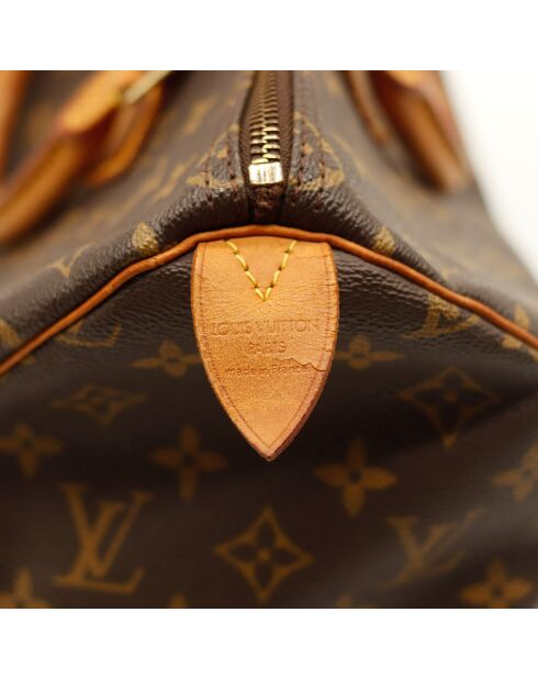 The Speedy 35 Louis Vuitton marrone scuro - 35x23x18 cm - Buone condizioni