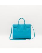 The Saint Laurent blaue Tagestasche - 25x31,5x14,5 cm - Sehr guter Zustand
